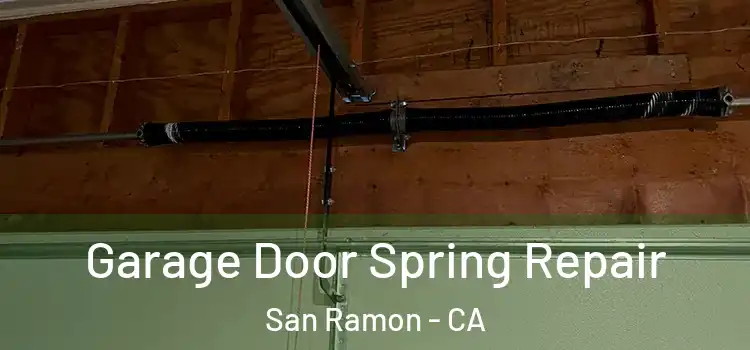  Garage Door Spring Repair San Ramon - CA
