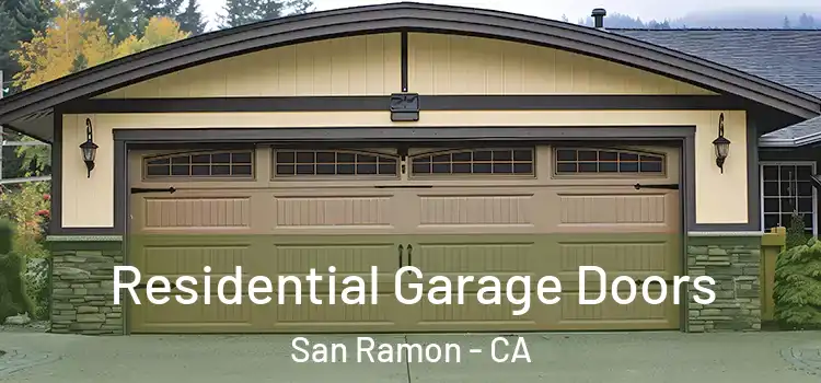  Residential Garage Doors San Ramon - CA